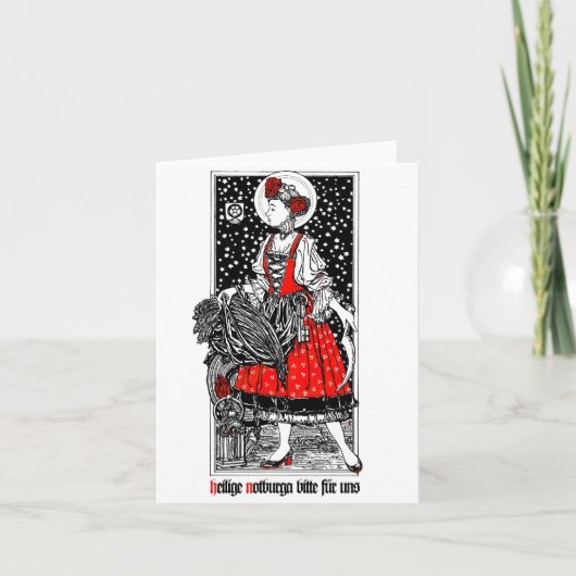 Notaris van de Notecard van Rattenberg Kaart (Voorkant)