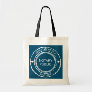 Notaris verzegeld door de overheid Gepersonaliseer Tote Bag