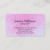 Notarisch Openbaar Elegant Manuscript Gewoon Visitekaartje (Achterkant)