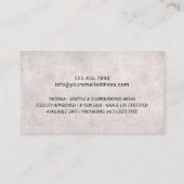 Notarisstempel  Ondertekenaar Visitekaartje (Achterkant)