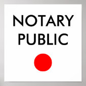 NOTARY POSTER (Voorkant)