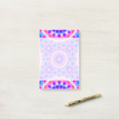 Nota's Mandala Psychedelic Post-it® Notes (Op bureau)
