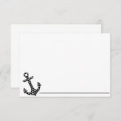 Note Ancre carte (Devant / Derrière)