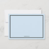 Note bleue de Merci d'obtention du diplôme de DM (Dos)