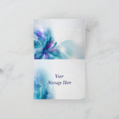 Note bleue et pourpre de Merci de conception (Intérieur)