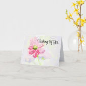 Note Card : In Sympathy Kaart (Gele Bloem)