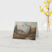 Note Carte Ann Hayes Peinture Rêve Bavarois (Fleur jaune)