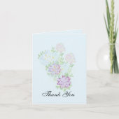 Note Carte de Merci : Fleurs sauvages (Devant)