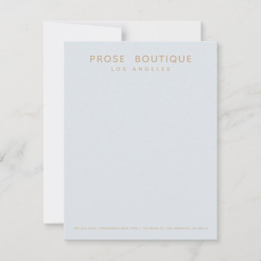 Note Carte de remerciements Boutique Parisienne Si (Devant)