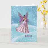 Note Carte pour encourager un ami qui ne s'intéres (Fleur jaune)