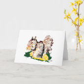 Note Carte Vide à l'intérieur : Nutriments pour ma (Fleur jaune)