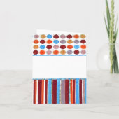 Note colorée ~ Cartes / Invitations (Dos)