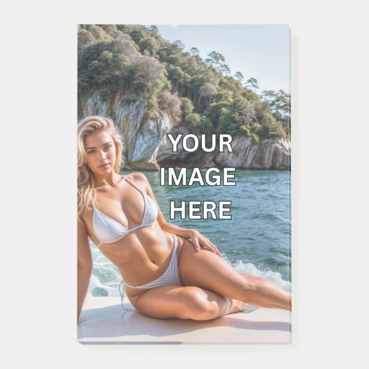 NOTE! 🗒️ Custom Post-it Notes – Add Image or Text (Devant)