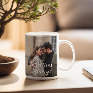 Note d'amour à pleine trame Mug de café