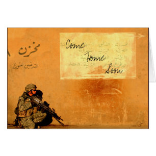 Note d'amour sur le soldat de militaires de mur