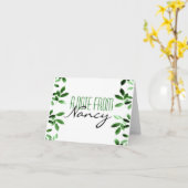 Note de... Cartes de correspondance (Fleur jaune)