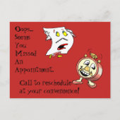 Note de contact du client pour les cartes postales (Devant)