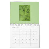 Note de gamelle de Ninja Bob calendrier de 12 mois (Mar 2027)