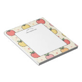 Note de l'enseignant  Bloc-notes à motif de pomme (Incliné)