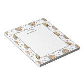Note de l'enseignant Carnet de notes motif pastel (Incliné)