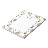 Note de l'enseignant Carnet de notes motif pastel (Tourné)