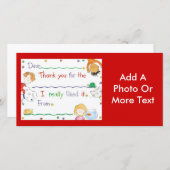 Note de Merci (Devant / Derrière)