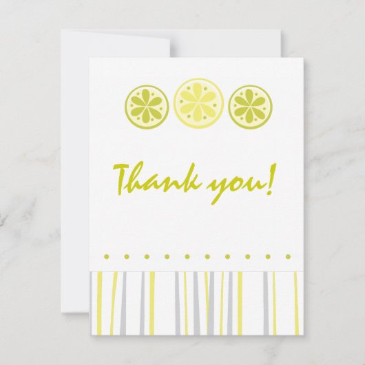 Note de Merci d'agrume (Devant)