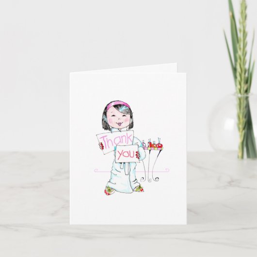 Note de Merci de partie de Spa'thday (Devant)