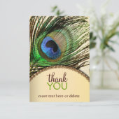 Note de Merci de plume de paon (Debout devant)
