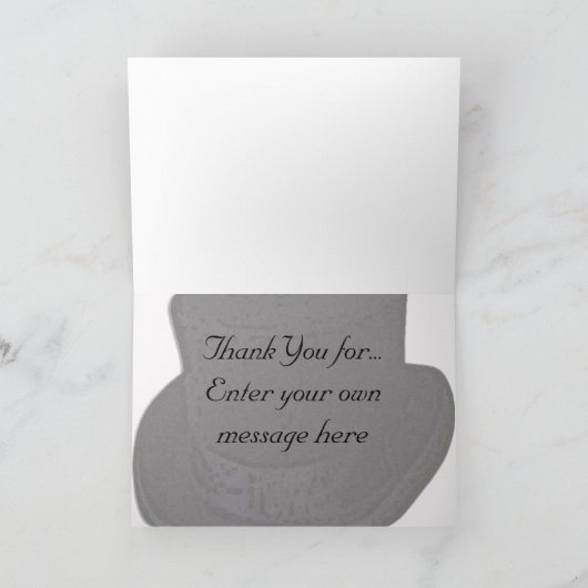 Note de Merci ou casquette supérieur de (Intérieur)