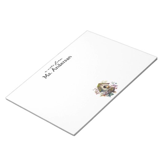 Note de nid de cacao du Bloc-notes (Incliné)