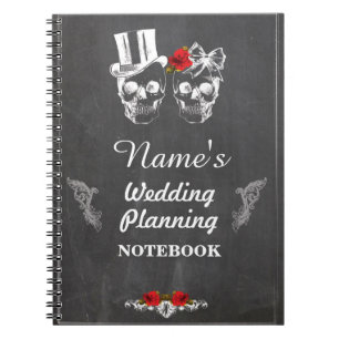 Note de planification de mariage de carnet de