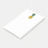 Note de post-it d'ananas (Incliné)