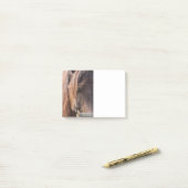 Note de post-it de cheval (Sur un bureau)
