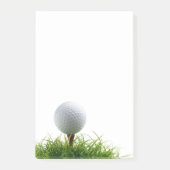 Note de post-it de golf (Devant)