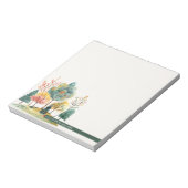 Note Du Bloc-Notes De Forêt Botanique Mignonne (Tourné)