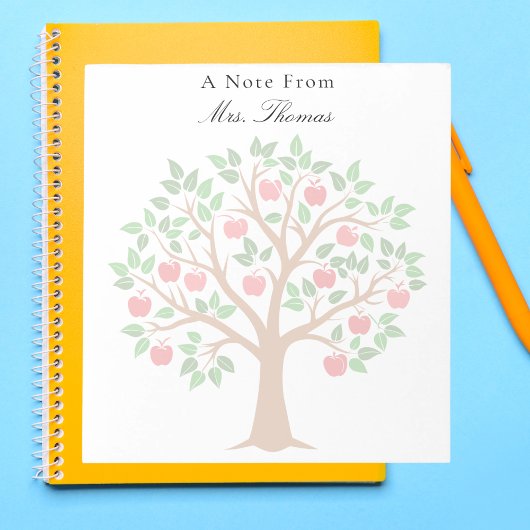 Note Du Bloc-Notes De L'Enseignant Appréciation