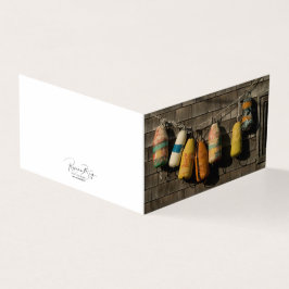 Note Kaart set kreeft drijvers bij Peggys Cove