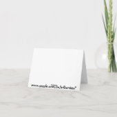 Note Merci (Dos)
