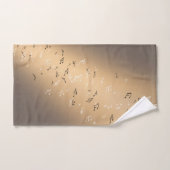 Note musicale Lune d'or (Serviette à main)