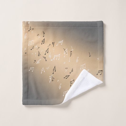 Note musicale Lune d'or (Gant de toilette)