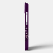 Note musicale violette Coque-Mate coque iphone (Verso / Gauche)
