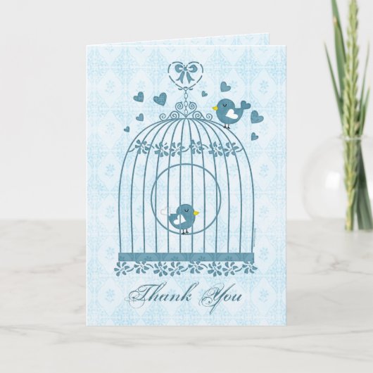 Note nuptiale de Merci de cage à oiseaux (Devant)