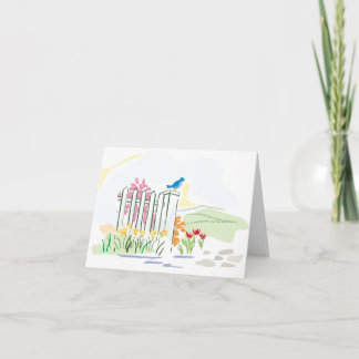 Note ou Carte de remerciements