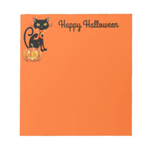 Note Pad-Halloween Cat Notitieblok
