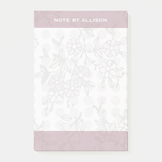 Note par "Votre nom" Post-it® Notes (Devant)