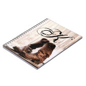 Note personnalisée Boots du livre pays Rustic West (Côté gauche)