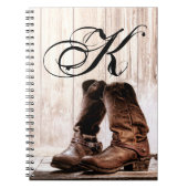 Note personnalisée Boots du livre pays Rustic West (Devant)