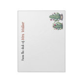 Note personnalisée du Bloc-notes personnalisé de l (Tourné)