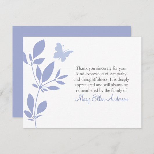 Note plate funèbre de perte de carte de note de (Devant / Derrière)